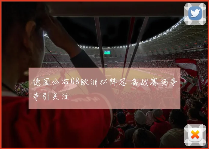 德国公布08欧洲杯阵容 备战赛场争夺引关注