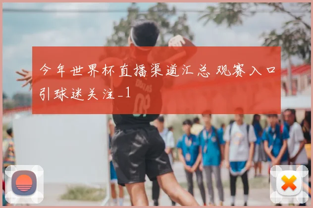 今年世界杯直播渠道汇总 观赛入口引球迷关注_1